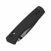 KIV3774A2 Kizer Aegis – Couteau Pliant Lame Damas Manche G10 Noir Clutch Lock – Livraison Gratuite