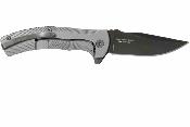 KS3490X Couteau Kershaw Seguin A/O | Lame Drop Point Acier 8Cr13MoV | Frame Lock & Manche Acier - Livraison Gratuite