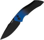 KS7100GBLUBLK Couteau Automatique Kershaw Launch 1 Blue/Black Lame Acier MagnaCut USA - Livraison Gratuite