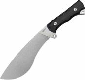 KUB241E Kubey Destroyer | Couteau à Lame Fixe Kukri | Lame Acier D2 | Manche G-10 Noir | Housse Kydex - Livraison Gratuite