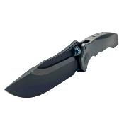 MAXMCS202 Couteau Maxace Sandstorm V2 Gray Titane Lame Acier M390 IKBS - Livraison Gratuite