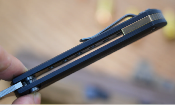 NMB2406B Couteau North Mountain Blade Chop Lame Acier San Mai TANTO Manche G10 Black Pivot Sur ROulements - Livraison Gratuite