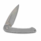 OCA42SLS Ocaso Seaton – Couteau Pliant Lame Acier AUS-10 Liner Lock Manche Acier Inox – Livraison Gratuite