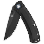 QS109A2 Couteau QSP Knife Copperhead Black Lame Acier 14C28N blackwash IKBS - Livraison Gratuite