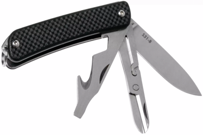 RKES31B Couteau RUIKE S31 Multi Fonctions Lame 12C27 Ciseaux Tournevis - Livraison Gratuite