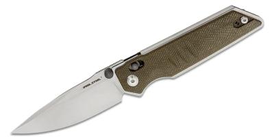 RS7711G Couteau Real Steel Sacra Green Lame Acier K110 Stonewash - Livraison Gratuite