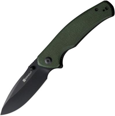 S200663 Couteau SENCUT Slashkin Green Lame Acier D2 IKBS - Livraison Gratuite