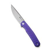 S210422 Couteau SENCUT Scitus Purple G10 Lame Acier D2 IKBS - Livraison Gratuite