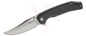 S250382 Sencut Vornix Black | Lame Clip Point Acier 9Cr18MoV | Manche Micarta | Liner Lock | Roulement Céramique  - Livraison Gratuite