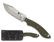 SCFB49GPOD Couteau Spyderco Stok Bowie Lame Acier 8Cr13MoV Etui Boltaron - Livraison Gratuite 