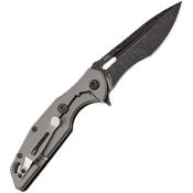 SKF423SEB Couteau SKIF Knives Defender Black Lame Blackwash Acier 9Cr18MoV IKBS - Livraison Gratuite