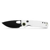 VOSA2606 Couteau Vosteed Porcupine White Drop Point Lame Acier 14C28N Manche G10 Sécurité TLL - Livraison Gratuite
