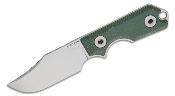 VOSD0601 Couteau Vosteed Quokka-O Bowie Lame Acier 14C28N Micarta Green Housse Kydex - Livraison Gratuite