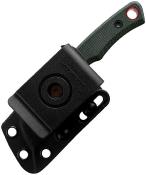 VOSD0701 Couteau Vosteed Marmoset Cleaver Acier 14C28N Manche Micarta Vert Housse Kydex – Livraison Gratuite