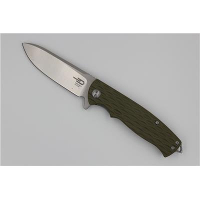 Couteau Bestech Knives Grampus Lame Acier D2 Manche Tan G-10 Linerlock BTKG02C - Free Shipping