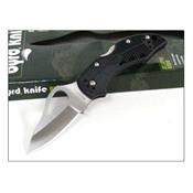 Couteau SPYDERCO BYRD Black FRN ROBIN Plain Edge BY10PBK