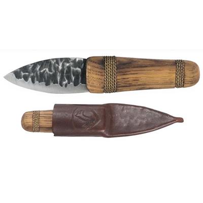 Couteau Condor Otzi Carbone 1095 Etui Cuir Made El Salvador CTK392222 - Free Shipping