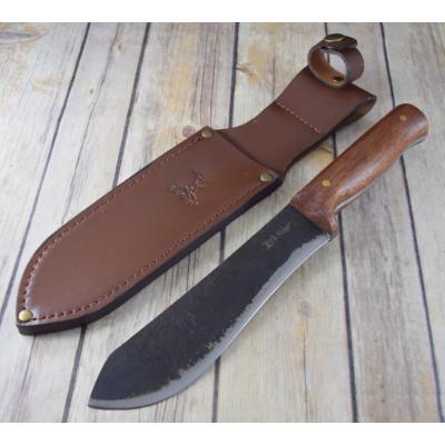 Couteau Elk Ridge Bushcraft Lame Acier Carbone 65mn ER20012L - Free Shipping