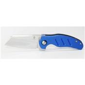 Couteau Kizer Cutlery Vanguard Mini Sheepdog C01C Manche G10 Blue KIV3488A3 - Free Shipping