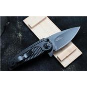 Couteau Kershaw Spoke Lame Acier 4Cr14 Black-Oxide GFN Linerlock KS1313BLK - Free Shipping