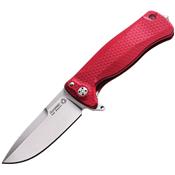 Couteau Lion Steel SR22 Red Aluminium Acier Sleipner Made Italy LSTSR22ARS - Free Shipping