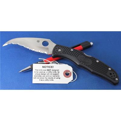 Couteau Spyderco Matriarch 2 Acier VG-10 Spyderco Made In Japan SC12SBK2 - Free Shipping