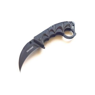 Lot de Couteaux 2 Tac Force Karambit A/O Lame Acier 3Cr13 Manche Aluminium TF957BK - Free Shipping