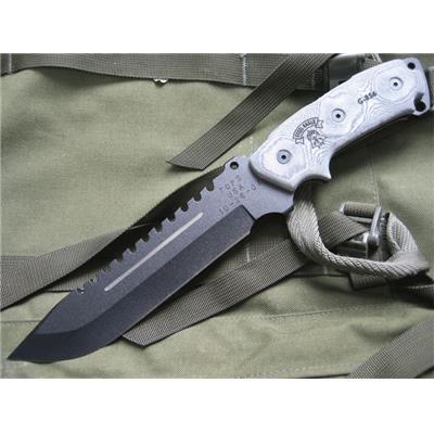 Couteau de Survie Tops Knives Tops Steel Eagle Micarta Acier 1095 Made In USA TP107C - Free Shipping