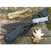 Couteau Bushcraft Tops Armageddon Acier Carbone 1095 Manche Micarta Made In USA TPATRD01 - Free Shipping