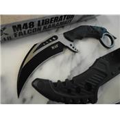 Couteau United Cutlery M48 Falcon Karambit Etui TPU/Nylon UC3334 - Livraison Gratuite