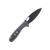 AME505DG Miguron Ameight Knives Eymor – Couteau Linerlock Lame Acier 14C28N PVD Grise Manche G10 Gris - Livraison Gratuite