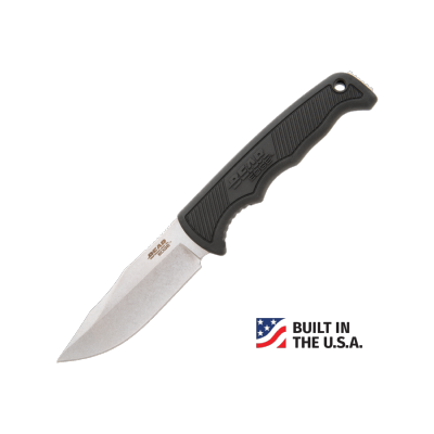 BC61135 Couteau de Survie Bear & Son Lame Acier 440 Etui Nylon Rigide USA - Livraison Gratuite