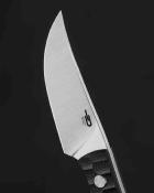 BTKFK08A  Bestech Heidi Blacksmith 3 – Couteau lame Acier 14C28N Satin manche G10 noir étui Kydex – Livraison Gratuite