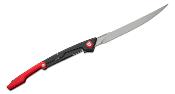 CIVC22029B1 CIVIVI Shawka Fillet – Couteau Pliant Fillet Lame Trailing Point 14C28N Manche Aluminium Noir & Rouge Étui Nylon - Livraison Gratuite