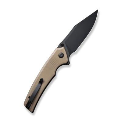 CIVC230273 Couteau Pliant Civivi Tranquil Lame Acier 14C28N Manche G10 Tan Linerlock - Livraison Gratuite