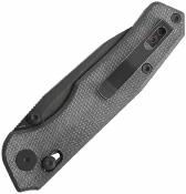 CMB18B CMB Explorer CMB-18B – Couteau Pliant EDC Axis Lock Lame Drop Point 14C28N Blk Manche Micarta Black - Livraison Gratuite 