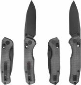 CMB18B CMB Explorer CMB-18B – Couteau Pliant EDC Axis Lock Lame Drop Point 14C28N Blk Manche Micarta Black - Livraison Gratuite 