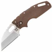 CS20LTFZ Couteau Cold Steel Tuff Lite Tri-Ad Lock | Lame Acier AUS-8A Satin | Manche Griv-Ex Flat Dark Earth - Livraison Gratuite