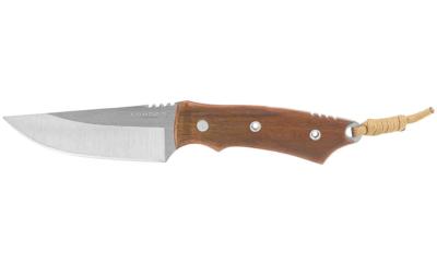 CTK1164254C Bushcraft Condor Native Hunter Lame Acier 440C Etui Cuir El Salvador - Livraison Gratuite