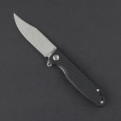DGRLPMBKSW Daggerr Leprechaun – Couteau Pliant Liner Lock | Lame Drop Point 8Cr14MoV | Manche FRN Black - Livraison Gratuite