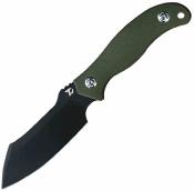 D4110GB Couteau de Survie Dreamtech Lame Acier DC53 Blk Manche G10 Vert Housse Kydex - Livraison Gratuite