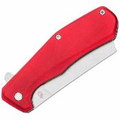 G3924 Couteau Gerber Asada Red | Lame Cleaver Acier 7Cr17MoV | Manche Aluminium Red & Frame Lock - Livraison Gratuite