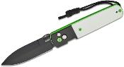 J1951BBW Couteau Pliant CJRB Locust White/Green G10 Lame Acier AR-RPM9 IKBS - Livraison Gratuite