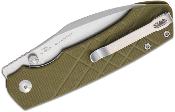 J1962GN Couteau CJRB Kestrel Lame Acier AR-RPM9 Manche G10 Green Linerlock - Livraison Gratuite