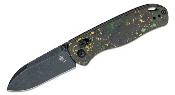 KI3619A1 Couteau Kizer Drop Bear Lame Drop Point Acier CPM-20CV Poignées Toxic Storm FatCarbon Lock Clutch - Livraison Gratuite