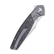 KI4572A1 Couteau Kizer Grazioso Titane/FCarbone Lame Acier CPM-20CV IKBS - Livraison Gratuite