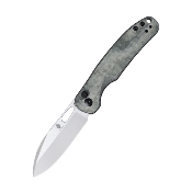 KIV3606C1 Couteau Kizer Azo Hic-cup Green Button Lock Lame Acier 154CM IKBS - Livraison Gratuite