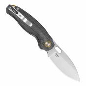 KIV3770A1 Kizer Seagull | Couteau Pliant EDC | Lame 14C28N | Manche Micarta Black| Verrouillage Liner Lock - Livraison Gratuite