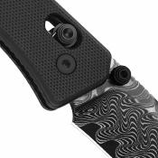 KIV3774A2 Kizer Aegis – Couteau Pliant Lame Damas Manche G10 Noir Clutch Lock – Livraison Gratuite