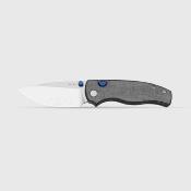 KIV3801A1 Couteau Kizer Glaux Lame Acier 14C28N Satin Manche Micarta Noir Norplex - Livraison Gratuite